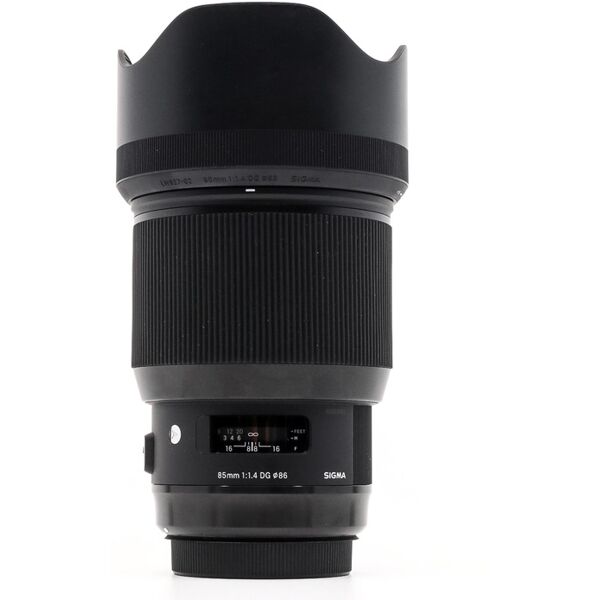 sigma 85mm f/1.4 dg hsm art canon ef fit (condition: like new)