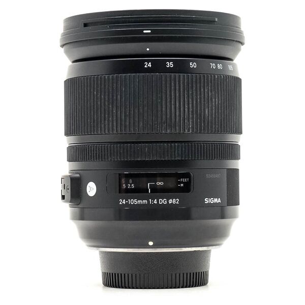 sigma 24-105mm f/4 dg os hsm art nikon fit (condition: good)