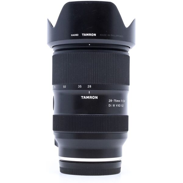 tamron 28-75mm f/2.8 di iii vxd g2 sony fe fit (condition: like new)