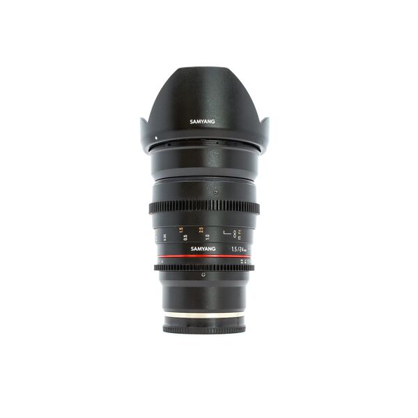 samyang 24mm t1.5 sony fe fit (condition: excellent)
