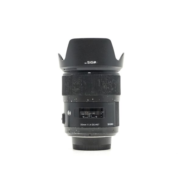 sigma 35mm f/1.4 dg hsm art nikon fit (condition: well used)