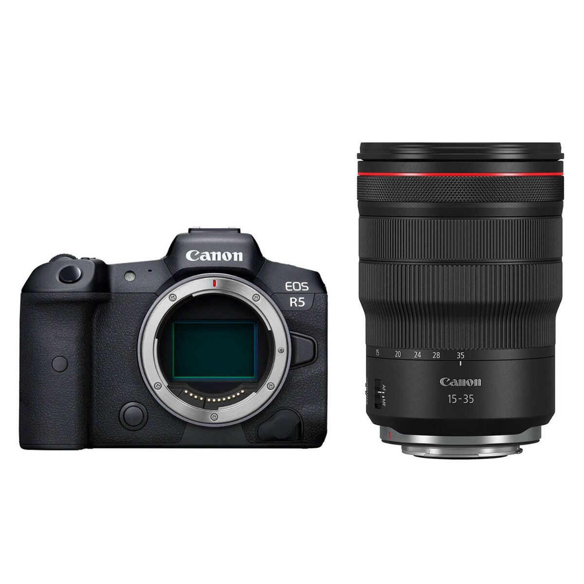 Canon EOS R5 Nero + RF 15-35mm f / 2.8L IS USM- Garanzia Ufficiale Italia