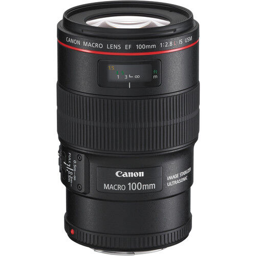 Canon EF 100 mm f/2.8L Macro IS USM- Garanzia Ufficiale Italia