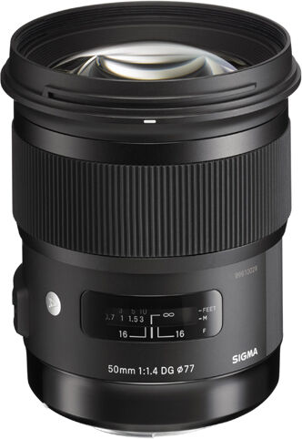 Sigma 50mm f/1.4 DG HSM Art Nikon F FX- Garanzia Ufficiale Italia