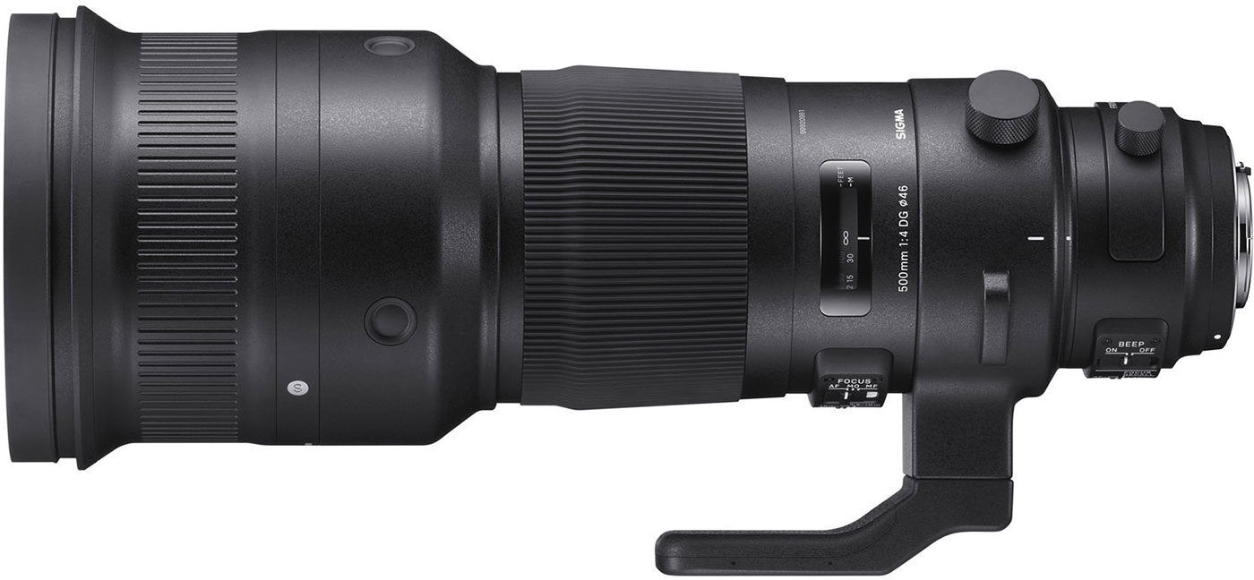 Sigma 500mm f/4.0 DG OS HSM Sport Nikon- Garanzia Ufficiale Italia