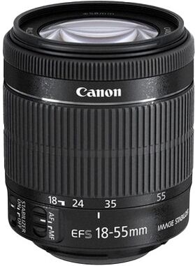 Canon Obiettivo Reflex Canon EF-S 18-55mm F/4-5.6 IS STM Bulk