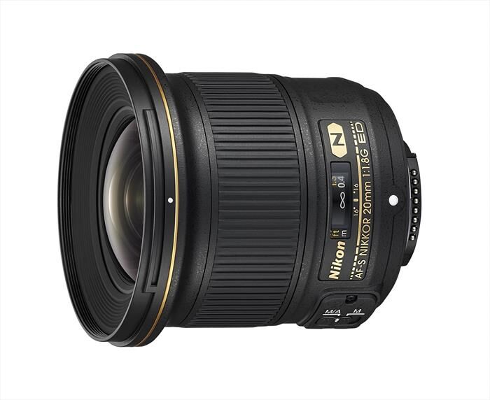 Nikon Af-s Nikkor 20mm F/1.8g Ed-black