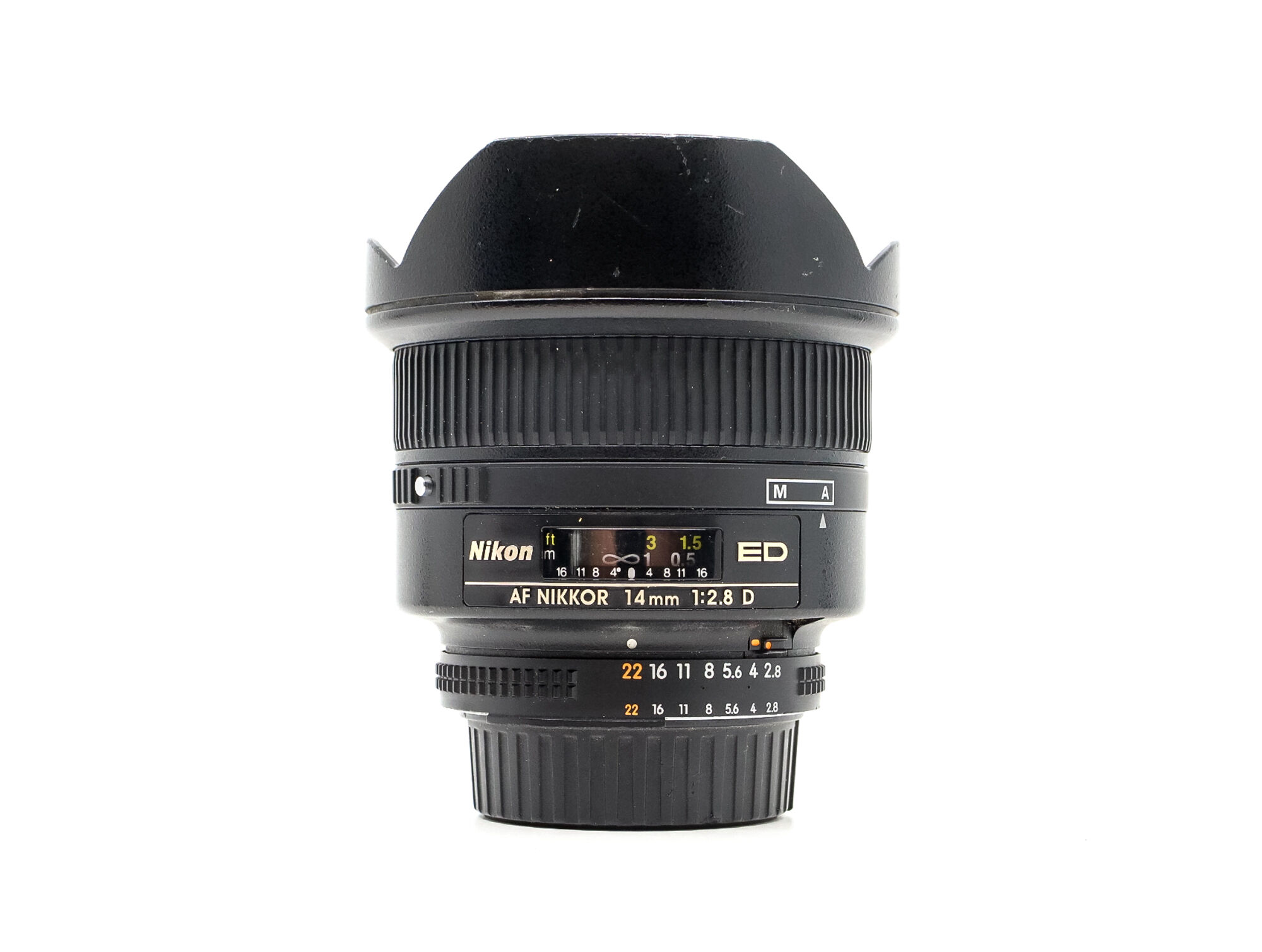 Nikon AF Nikkor 14mm f/2.8D ED (Condition: Excellent)
