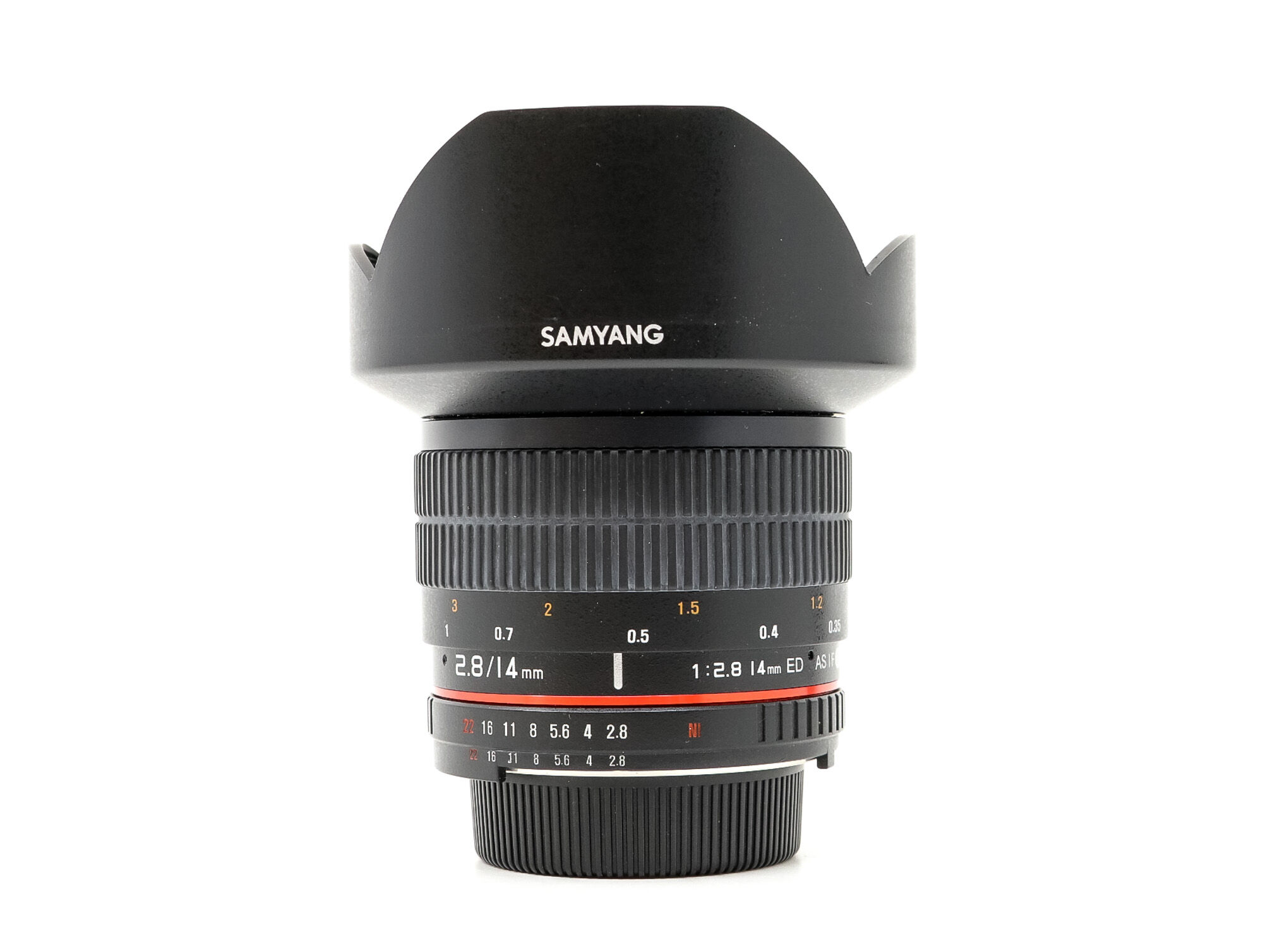Samyang 14mm f/2.8 ED AS IF UMC Nikon Fit (Condition: Like New)