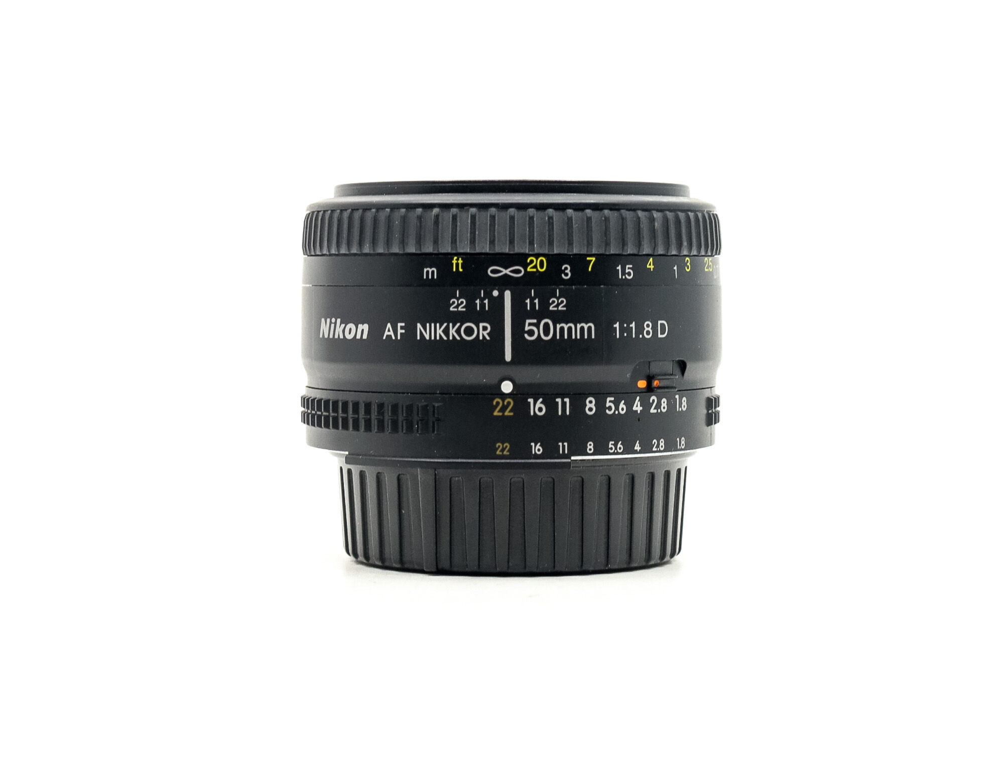 Nikon AF Nikkor 50mm f/1.8D (Condition: Excellent)
