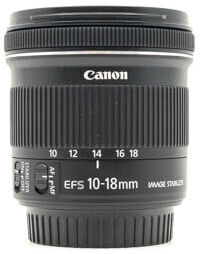 Canon EF-S 10-18mm f/4.5-5.6 IS STM (Condition: Excellent)