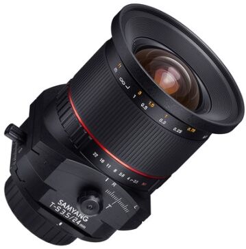 Samyang 24mm F3.5 ED AS UMC SLR Nero (1110903101)