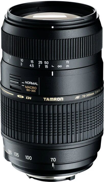 Tamron AF 70-300mm F/4-5.6 Di LD MACRO 1:2 SLR Teleobiettivo zoom Nero