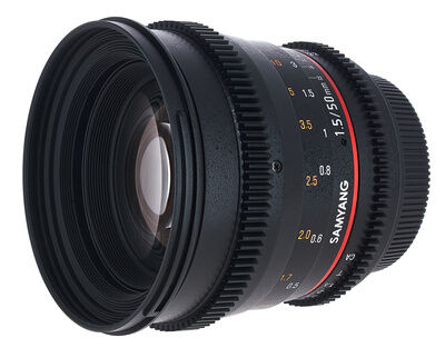 Samyang MF 50mm T1,5 Video DSLR II EF