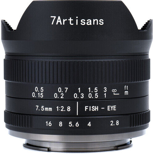 7ARTISANS 7.5mm f/2.8 II Nikon Z Preta