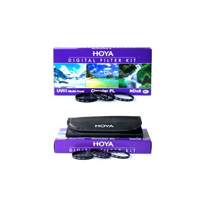 Hoya Kit de Filtros DFK52 II (UV,PLC,ND) D52mm