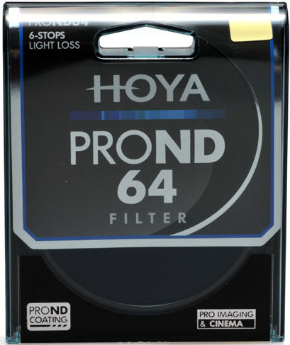 Hoya Filtro Cinza Neutro Pro ND64 D55mm