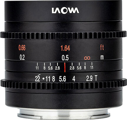 LAOWA 9mm t/2.9 Zero-D Cin� Montagem Fuji X