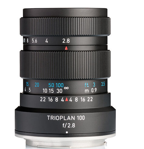 MEYER OPTIK G�RLITZ Trioplan 100mm f2.8 II CANON EF