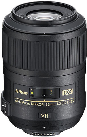 Nikon 85mm Micro Nikkor f/3.5 G ED VRII AF-S DX