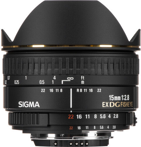 Sigma 15mm f/2.8 Fisheye DG EX Nikon D