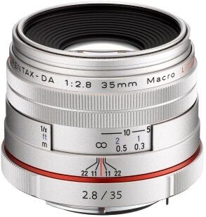 Pentax 35mm Macro f/2.8 HD Limitada DA Prata
