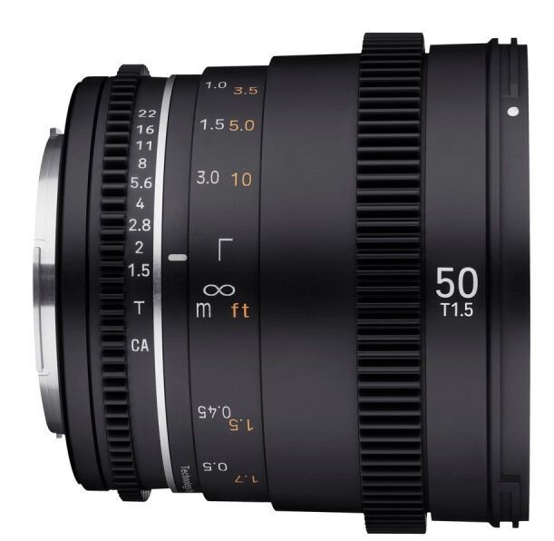SAMYANG 50mm T1.5 VDLSR MK2 Fuji X