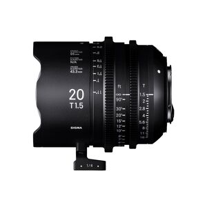 Sigma Cine 20mm T1,5, för PL-fattning (fullformat)
