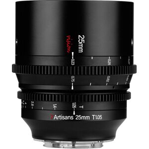 7Artisans 25mm T1.05 för Canon EOS RF   Vision Cinema Objektiv APS-C