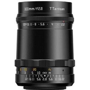 TTartisan 100mm f/2.8 Soap Bubble Bokeh M42-fattning