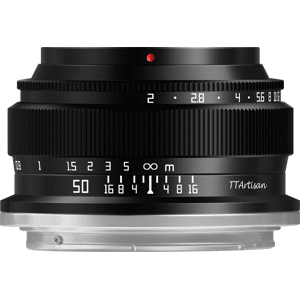 TTArtisan 50mm f/2.0 objektiv Fullformat för Sony E