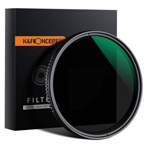 K&F Concept 52mm Justerbart ND-Filter ND8-ND2000   3-11 Stop