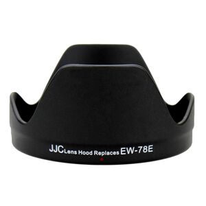 JJC Motljusskydd för Canon EF-S 15-85mm f/3.5-5.6 IS USM motsvarar EW-78E   Skyddar linsen mot ströljus   Lens hood
