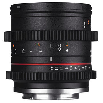 Samyang 21mm T1,5 ED AS UMC CS CINE för Canon EOS M