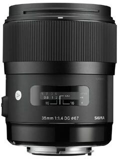 Sigma 35/1,4 DG HSM Art för Nikon AF