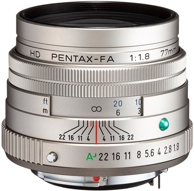 Pentax HD-FA 77/1,8 Limited, silver