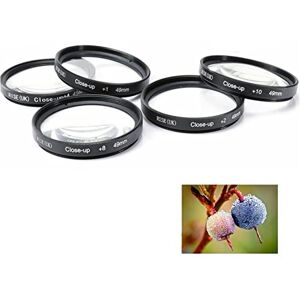 AFGRAPHIC Camera Lens Close-Up Filter +1 +2 +4 +8 +10 diopter Close-Up Macro Filter Set For Fujifilm X-S20 Mirrorless Camera with XC 15-45mm f/3.5-5.6 OIS PZ Lens