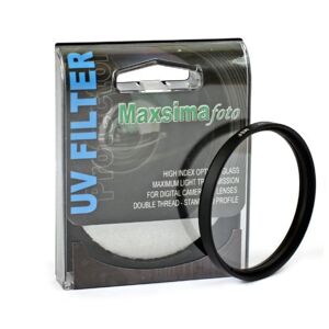 Maxsimafoto&#174; - Professional 52mm Multi-coated UV Filter and Lens Protector for Fujinon XF 35mm f/1.4R Lens on Fuji X-Pro1 & Fujifilm 15-45mm F3.5-5.6 XC OIS PZ on X-A5.