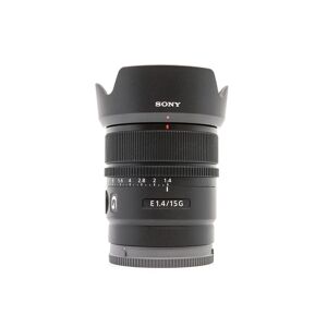 Used Sony E 15mm F/1.4 G