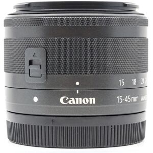 Used Canon EF-M 15-45mm f/3.5-6.3 IS STM