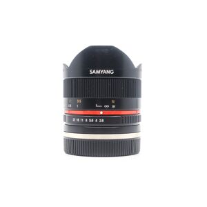 Used Samyang 8mm f/2.8 UMC Fisheye II - Sony E Fit