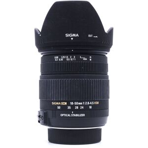 Used Sigma 18-50mm f/2.8-4.5 DC OS HSM - Nikon Fit