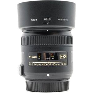 Used Nikon AF-S DX Micro Nikkor 40mm f/2.8G