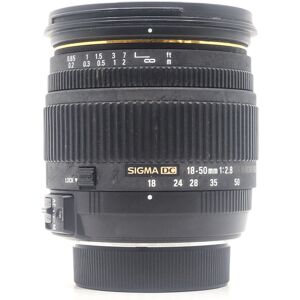 Used Sigma 18-50mm f/2.8 EX DC Macro - Nikon Fit