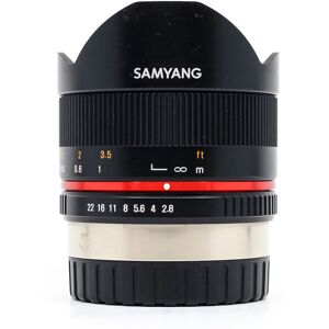 Used Samyang 8mm f/2.8 UMC Fisheye II - Fujifilm X Fit