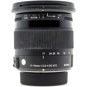 Used Sigma 17-70mm f/2.8-4 DC Macro OS HSM Contemporary - Nikon Fit