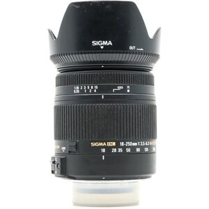 Used Sigma 18-250mm f/3.5-6.3 DC Macro OS HSM - Nikon Fit