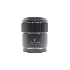 Used Panasonic Lumix G Macro 30mm f/2.8 ASPH Mega O.I.S.