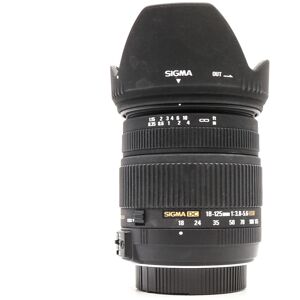 Used Sigma 18-125mm f/3.5-5.6 DC - Nikon Fit