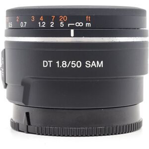 Used Sony DT 50mm f/1.8 SAM - Sony A fit